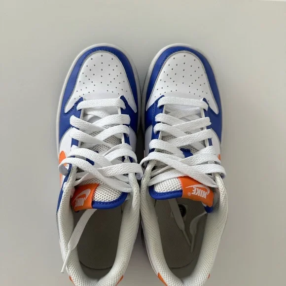 5.5Y Nike Blue and Orange dunks - Picture 2 of 10